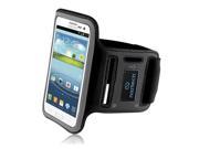 Naztech Universal Sports Armband for Most Large Smartphones Black Retail 12209