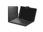 Supersonic SC 107KB Keyboard Case Set 7 tablet Stylus Pen USB Charging Cable