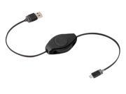 ReTrak Premier Retractable Micro USB Charge Sync Cable
