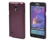 Polycarbonate Case for Samsung Galaxy Note 4 Metallic Red 12389