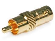 BNC Female to RCA Male Adaptor Gold Plated 4127