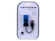 10 in 1 mini USB 2.0 Card Reader SD MS micro SD 3445
