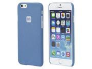 PC Case with Soft Sand Finish for iPhone 6 Azurite Blue 12263
