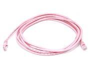 Cat5e 24AWG UTP Ethernet Network Patch Cable 10ft Pink