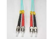 Arrowmounts Fiber Optic Jumper 3m ST ST 10Gb 50 125 LOMMF M M Duplex Fiber Cable AM FOJ2648
