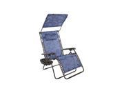 Bliss Xxl 33 Deluxe Gravity Free Recliner with Canopy Tray GXW 465BFr