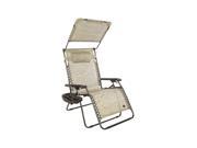 Bliss Xxl 33 Deluxe Gravity Free Recliner with Canopy Tray GXW 452Sr