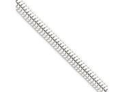 4mm Sterling Silver Round Snake Chain 8 inch