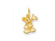 Disney s Waving Mickey Charm in 14 Karat Gold