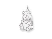 Disney s Pooh Bear Charm in Sterling Silver