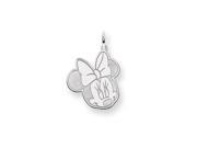 Disney s Flirty Minnie Mouse Charm in Sterling Silver