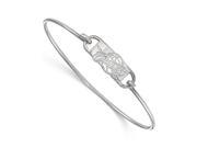 NBA Cleveland Cavs Wire Bangle Bracelet in Sterling Silver 7 Inch