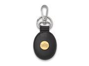 NBA Cleveland Cavs Leather Key Chain with 18K Gold And Silver