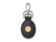 NBA Los Angeles Clippers Leather Key Chain with 18K Gold And Silver