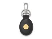 NBA Memphis Grizzlies Leather Key Chain with 18K Gold And Silver