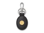NBA Boston Celtics Leather Key Chain with 18K Gold And Silver