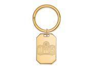 NBA Los Angeles Clippers Key Chain in 18K Yellow Gold And Silver