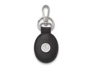 NBA Boston Celtics Leather Key Chain with Sterling Silver