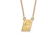 NBA Phoenix Suns Sm Pendant Necklace in 14K Yellow Gold 18 Inch
