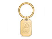 NBA Phoenix Suns Key Chain in 18K Yellow Gold And Silver