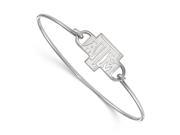 NCAA Sterling Silver Texas A M University Small Bangle 7 inch