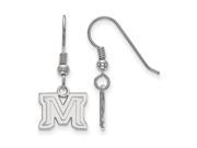 NCAA Sterling Silver Montana State University XS Dangle Earrings