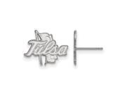 NCAA 14k White Gold The University of Tulsa Small Post Earrings NCAA 14k White Gold The University of Tulsa Small Post Earrings