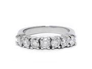 1ct 950 Palladium Diamond Wedding Anniversary Womens Ring