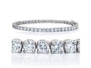 6ct TDW Diamond Tennis Bracelet Solid 14K White Gold 7 Inches 100% Real Diamonds