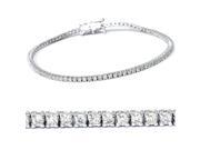 UPC 703610000001 product image for 2.00 cttw Diamond Tennis Bracelet 14K White Gold 7