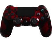 Custom PS4 Controller with Red Skullz Shell