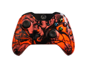 Custom Xbox One Controller Special Edition Orange Nightmare Controller