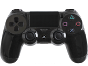 Custom PS4 Controller with Glossy Black Shell