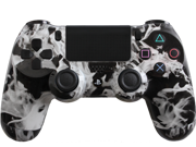 Custom PlayStation 4 Controller Special Edition White Fire Controller