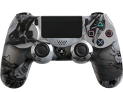 Custom PlayStation 4 Controller Special Edition Steel Nightmare Controller