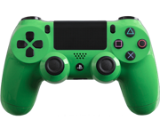 Custom PS4 Controller with Glossy Green Shell
