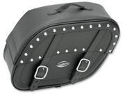 SADDLEMEN DESPERADO SADDLEBAGS WITH SHOCK CUTAWAY 17.5 L X 6.75 W X 12 H