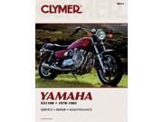 CLYMER REPAIR SERVICE MANUAL YAMAHA XS1100 FOURS 78 81