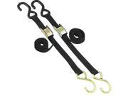 BIKEMASTER STANDARD TIEDOWNS BLACK