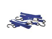 BikeMaster Tiedowns With Integrated Softhooks 1.5 x 84 Blue