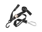 BikeMaster Swivel Tiedowns With Softhook 1.5 x 84 Black