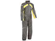 Joe Rocket RS 2 2 Piece Rainsuit Yellow Black 2XL