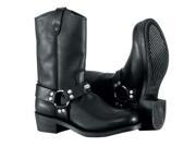 River Road Ranger Harness Boots Black 10