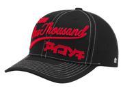 Icon 1000 Long Time Mens Snap Back Hat Black Red One Size