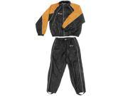 Frogg Toggs Hogg Togg Rainsuit Black Orange LG