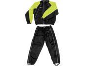 Frogg Toggs Hogg Togg Rainsuit Black Lime XL