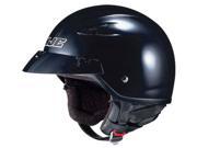 HJC CL 21M Solid Half Helmet Black SM