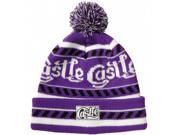 Castle X Racewear Margo Womens Beanie Hat Purple