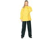 Tourmaster PVC 2 pc Rainsuit Yellow 2XL