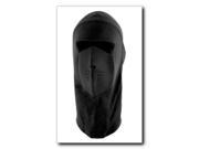 Zan Headgear Coolmax Balaclava Extreme W Neoprene Mask Black